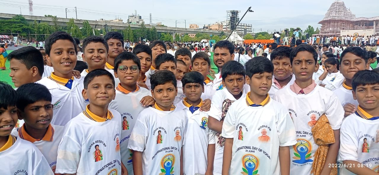 yoga day celebrations